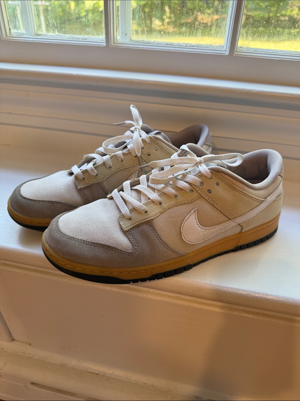 Nike Men's Dunks- Cream/Tan